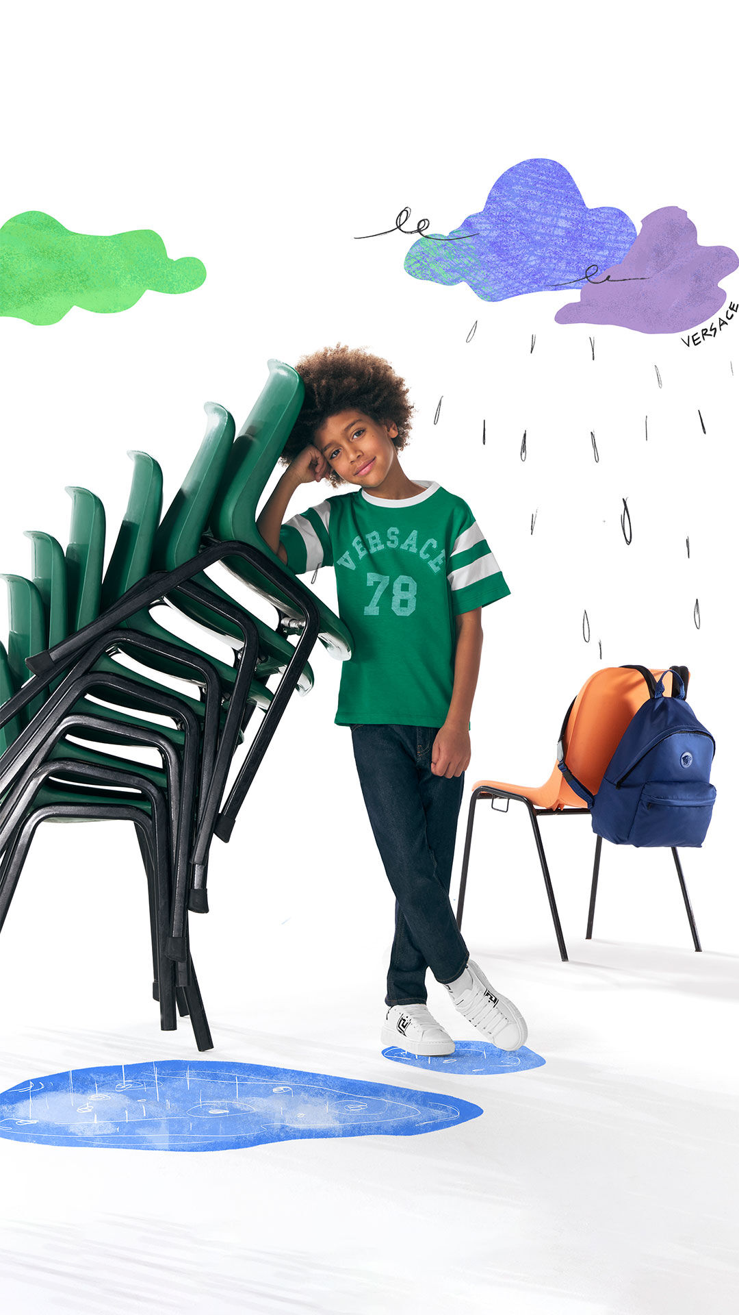 Versace kids rainy days