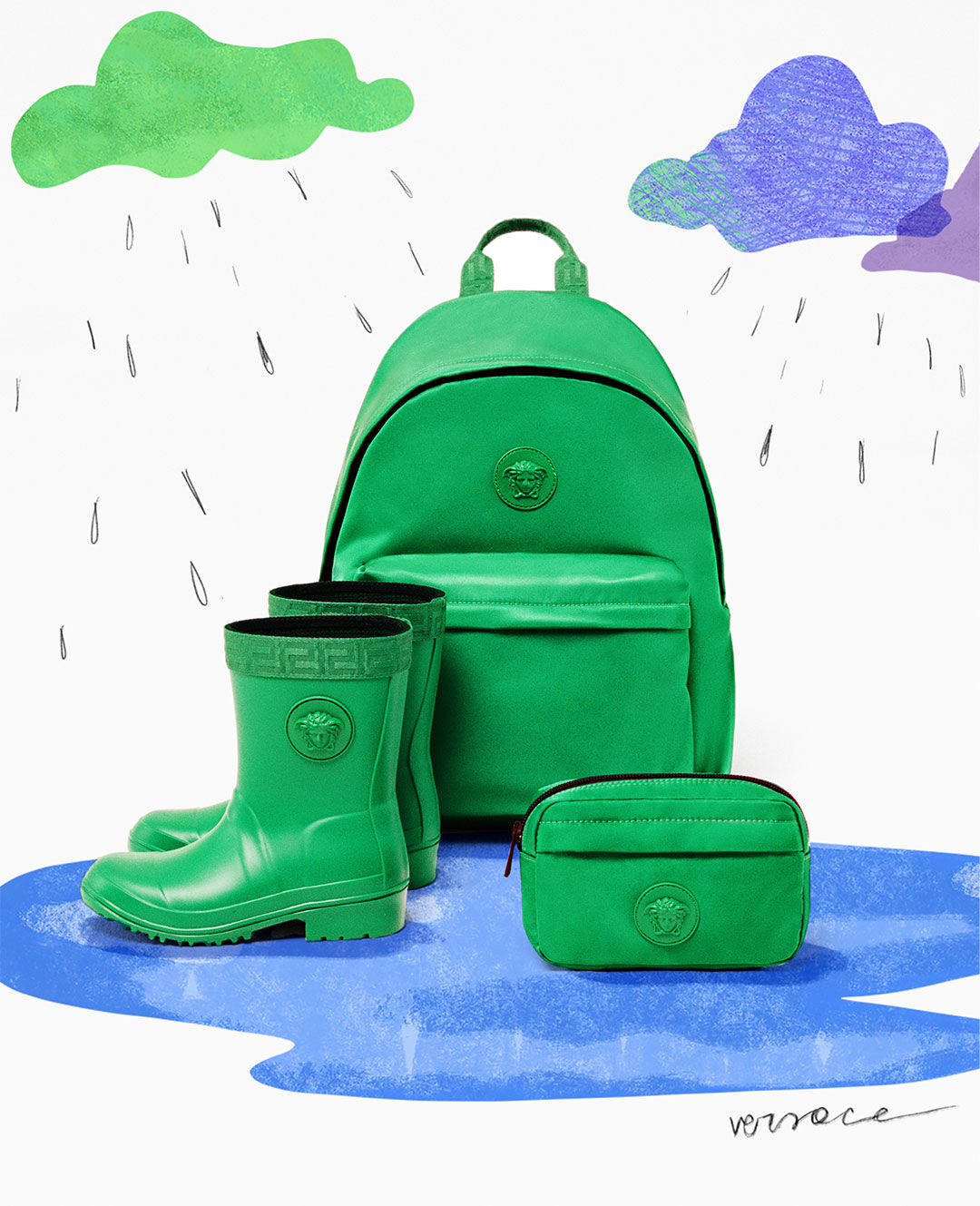 Versace kids rainy days