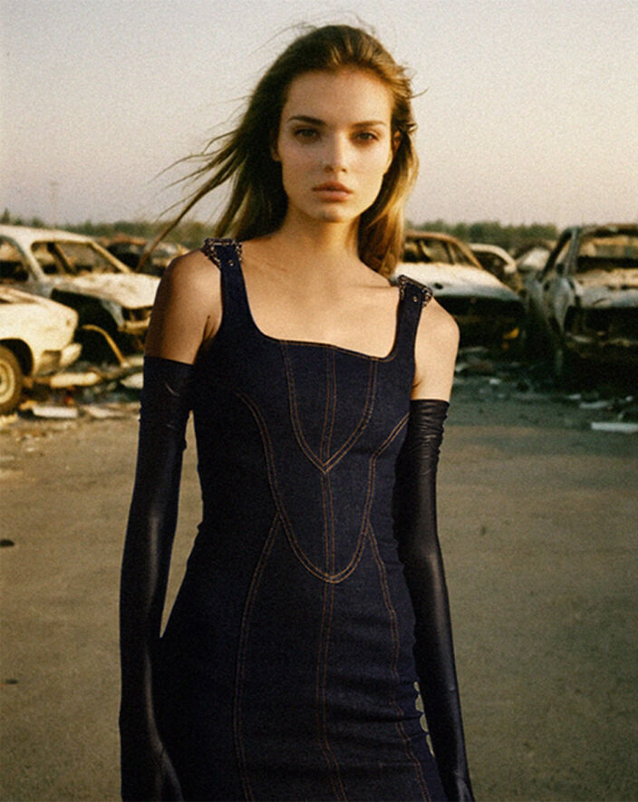 Versace Jeans Couture 2023 秋冬牛仔系列