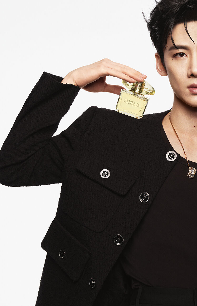 Jingting Bai for Versace Fragrances