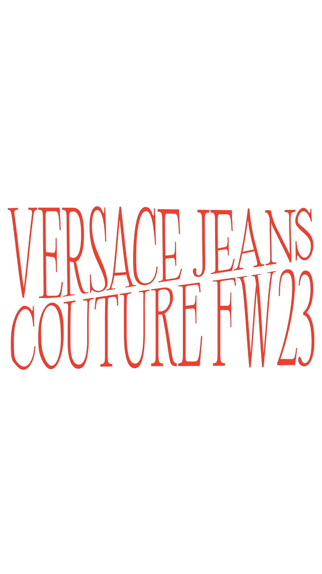 Versace Jeans Couture Fall-Winter 2023